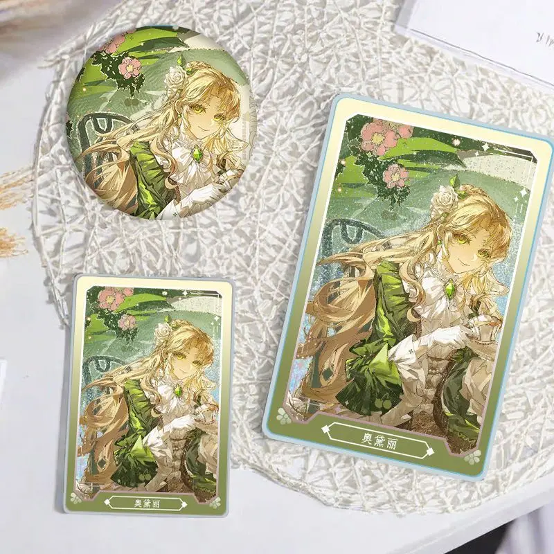 

New Lord Of Mysteries Anime Merchandise Audrey Badge & Sand - Flowing Ornament Bag Pendant Toys Fans'S Gifts