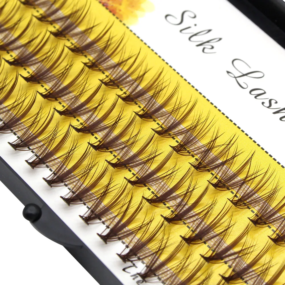 Wholesale Brown 20D 30D False Eyelashes Sexy Natural Soft Extension False Eyelashes Simple and Easy to Operate Makeup Tool