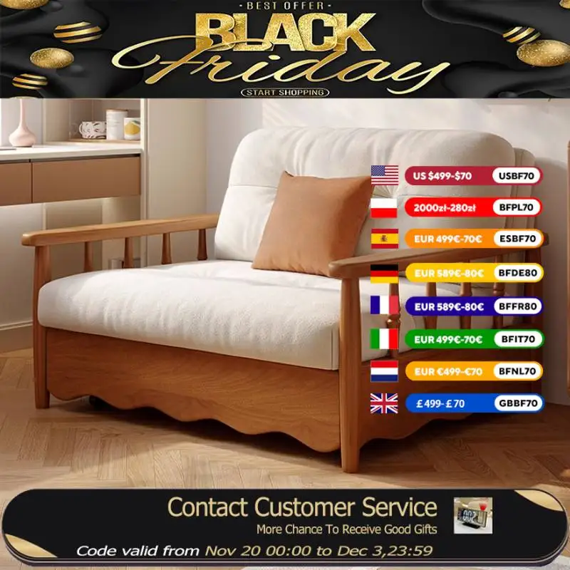 

Складной диван-кровать для сна, элегантный роскошный балкон, отель, трансформируемый современный диван, дизайнерская мебель Divani Da Soggiorno для дома