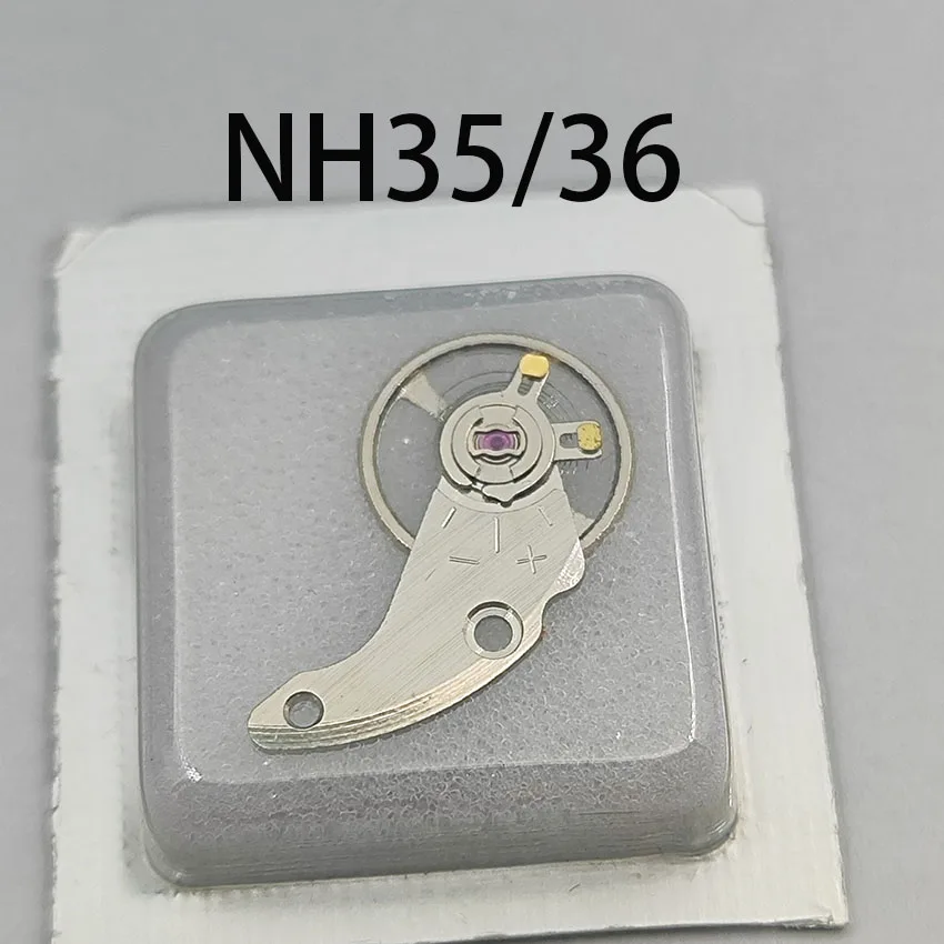 Watch movement accessories are suitable for Japanese original NH35 NH36 movement balance wheel assembly full balance balance whe