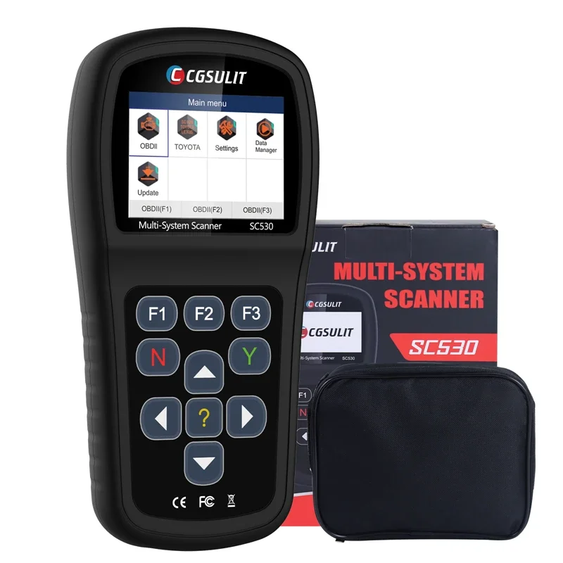 CGSULIT SC530 Full System OE-Level Diagnostic Scan Tool with Active Test Bi-Directional Control Upgrade Version