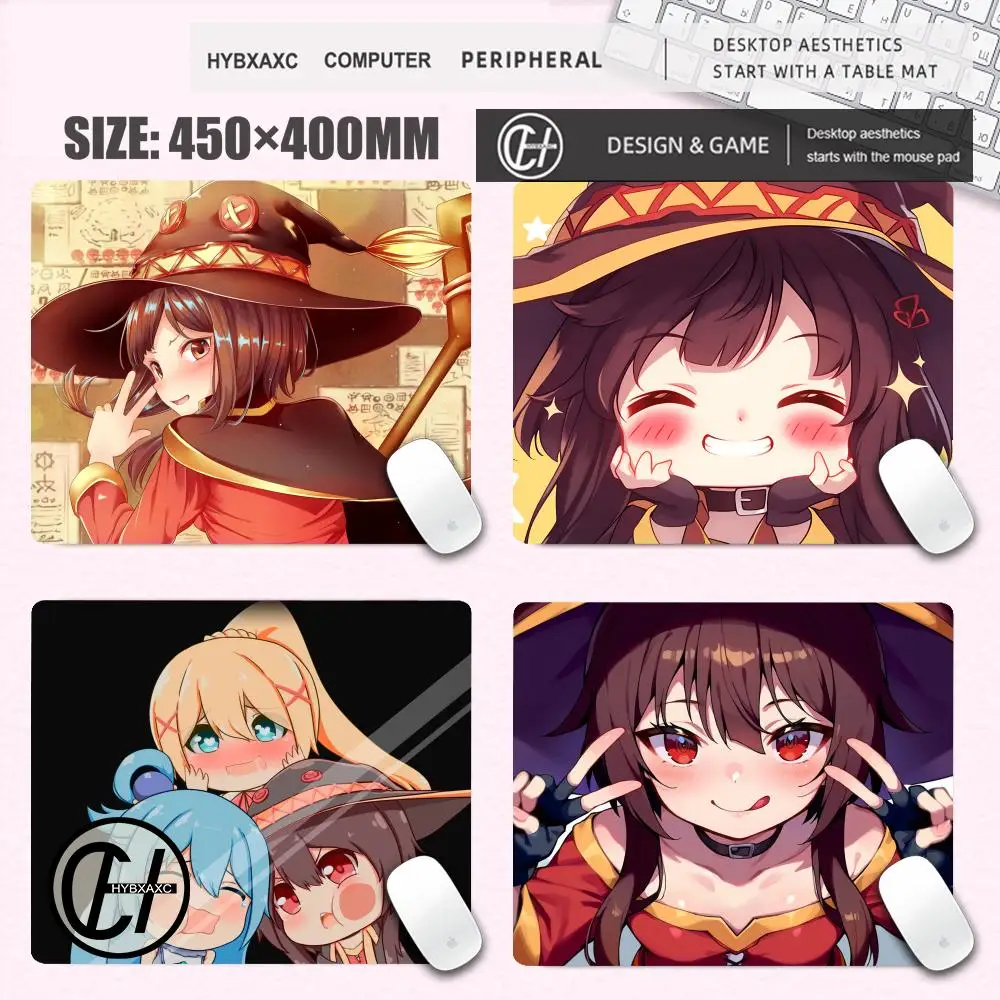 

Коврик для мыши KonoSuba Ergonómico Коврик для мыши 45 × 40 Коврик для мыши в стиле хитай Коврик для мыши Коврик для мыши Hentai Gamer Милый коврик для мыши