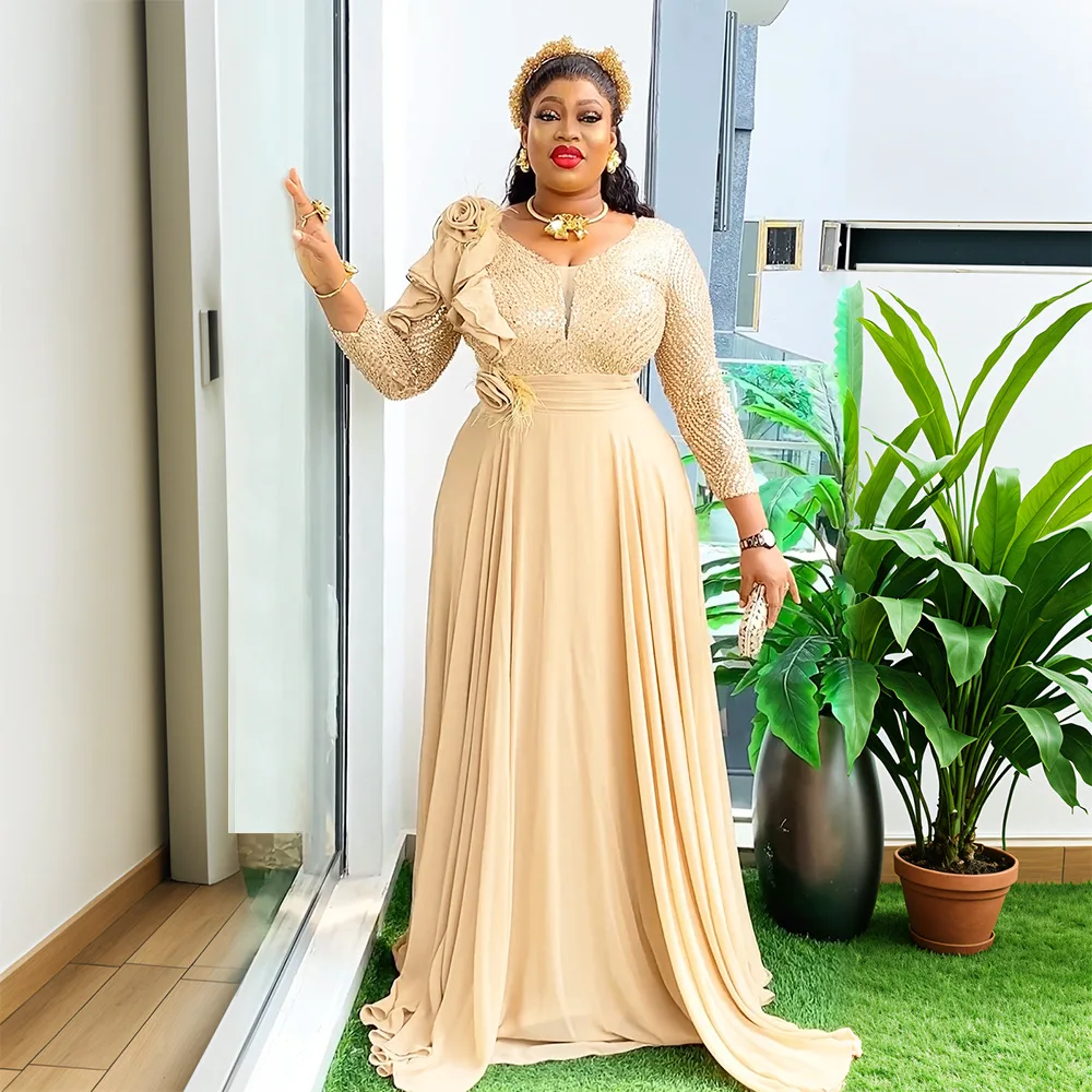 Afrikaanse kleding plus size voor vrouwen elegante mode jurken Turkije feestjurk dagelijks Ankara jurk zomer gaasachtige Boubou rok