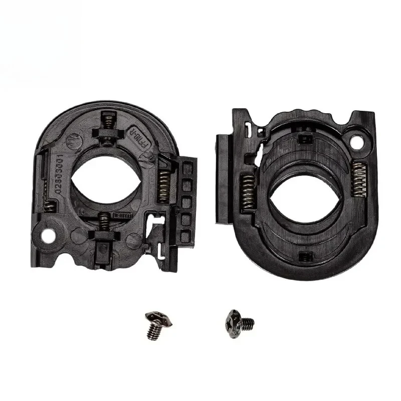 2Pcs Helmet Visor Shield Base Professional Easy to Install Replacement with Screws for MT Thunder 4 Mt-v-28B Visor Len Base