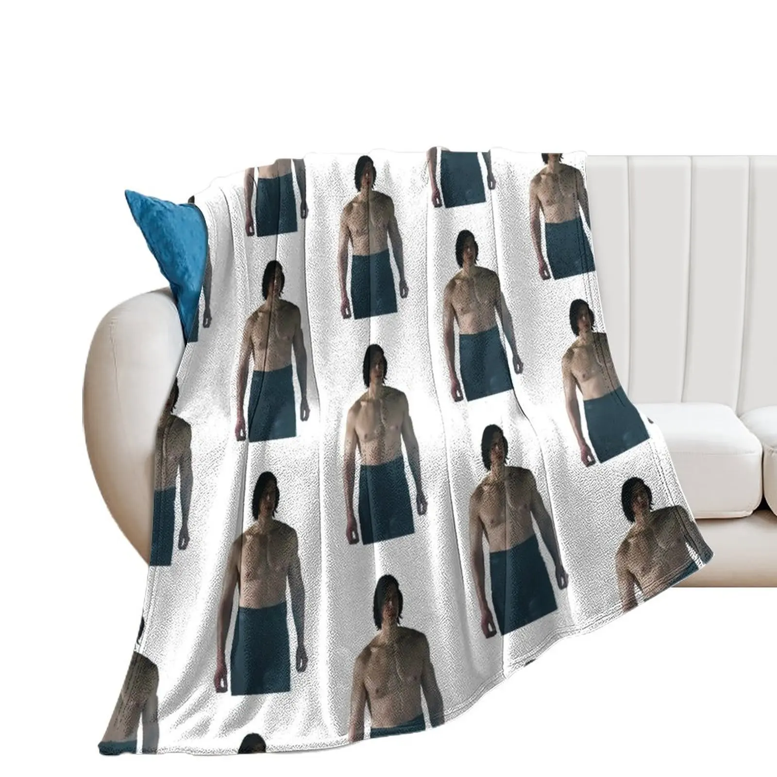 Ben Swolo Throw Blanket sofa bed cosplay anime Quilt Decorative Beds Blankets