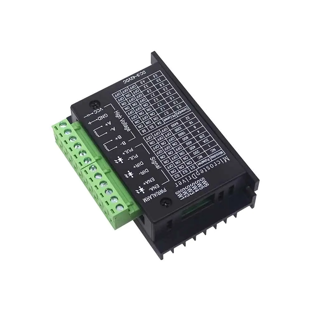 Stepper Motor Driver TB6600 23 Nema 34 42/57/86 Nema17 4A DC9-40V 1 Axis Stepping Motor CNC Engraving Machine