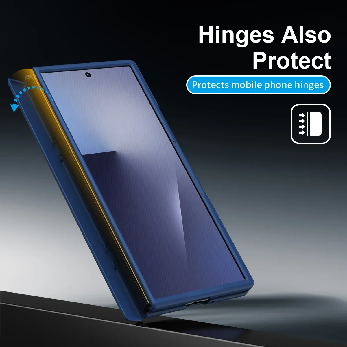 For Samsung Galaxy Z Tri Fold Z TriFold Case Wristband Foldable Stand Hinge Funda Front Glass Lens Protect PC Plastic Cover Capa