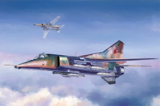 

Комплект модели Trumpeter 05802, 1/48 Mig-27 Flogger D, пластиковая модель самолета