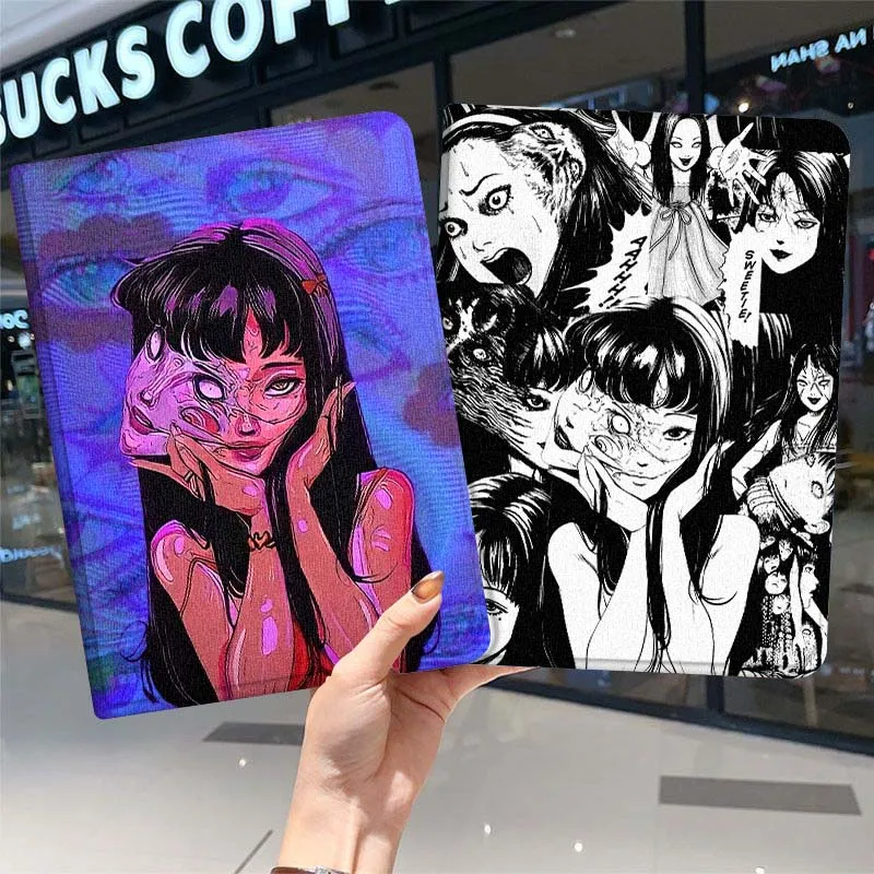 

Чехол для планшета Anime Tomie Kawakami для Samsung Galaxy Tab A A7 A8 A9 A11 S6 S11 Lite Plus 10,1 10,4 10,5 дюймов