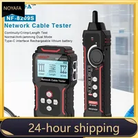 ZHOUCE Cable and Network tester Cable and Network test NF-8209S LCD Network Cable Tester Wire Tracker PoE Cable Tracker