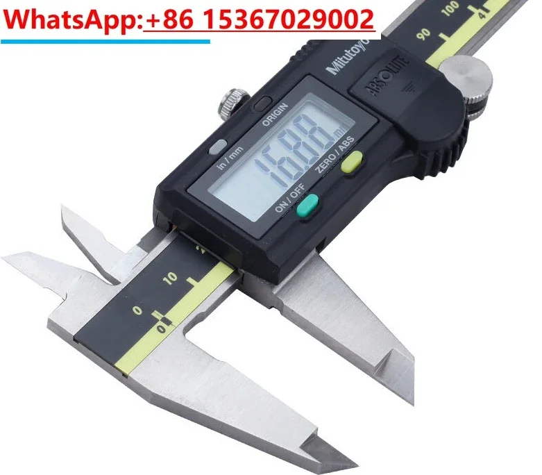 

Mitutoyo Caliper 6in 8in 12in Absolute Digital Calipers Inch/Metric 6" 0-150mm 200mm 300 Range -0.001" Paquimetro