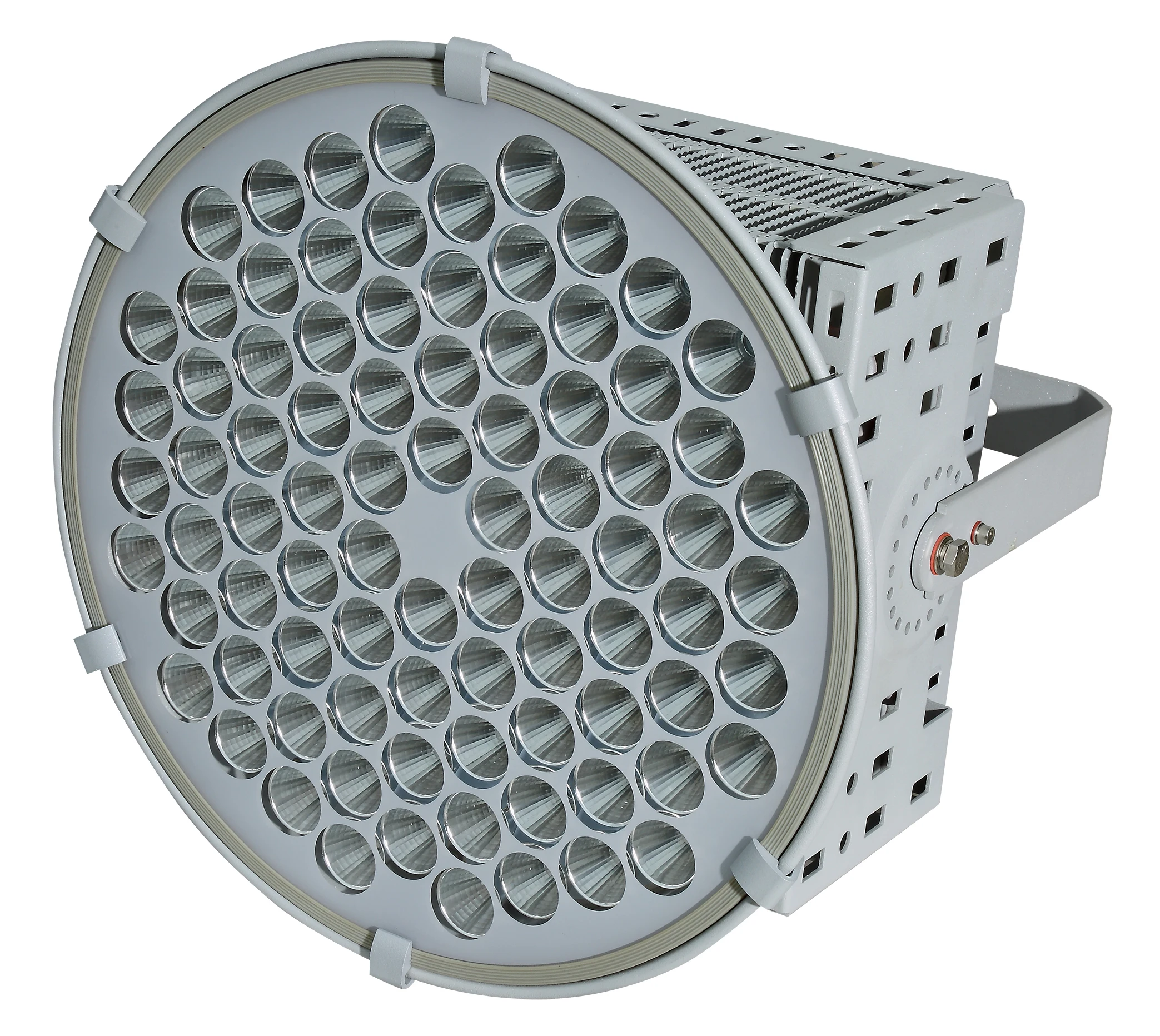 LED 500W High Brightness CRI 80 Narrow Beam Flood Light with 5-60 Adjustable Beam for Sculpture Landscape IP65 Rated