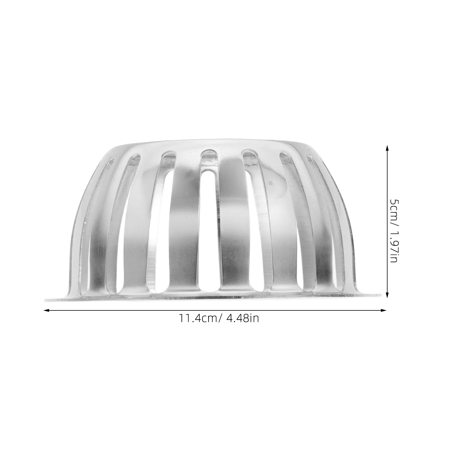 الفولاذ المقاوم للصدأ شرفة غطاء لبالوعة بالأرضية غير انسداد مكافحة حجب سقف خارجي شرفة غطاء ثقب الصرف معدن دائم #3