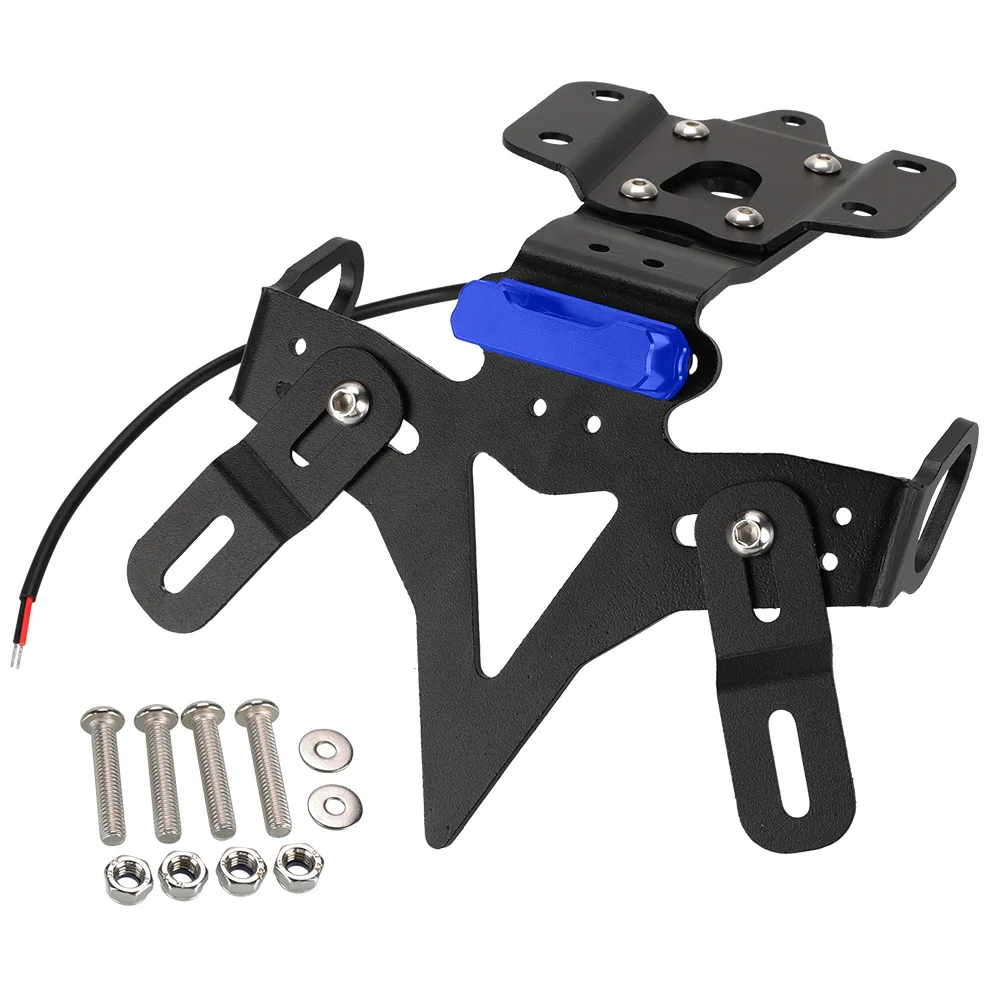 

For Yamaha MT-07 MT 07 MT07 2013-2024 Motorcyele License Plate Older YZF R7 R 7 2021-2026 Fender Eliminator Registration Bracket