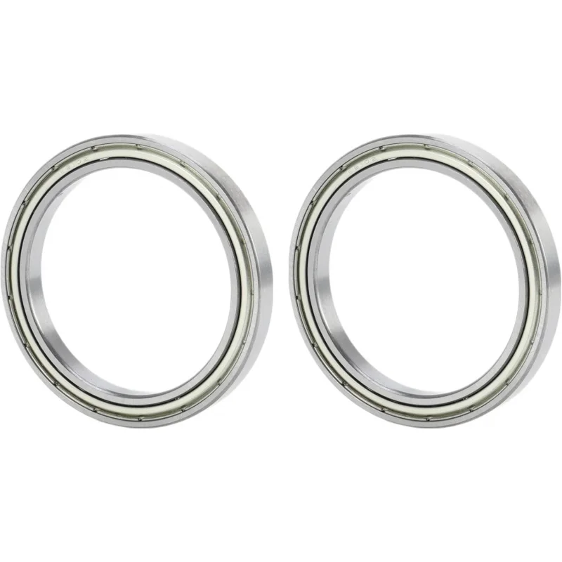 6810ZZ Deep Groove Ball Bearings P6 50x65x7mm Lubricated Bearings Double Metal Seal Silver Tone Scooter Skateboard Wheel