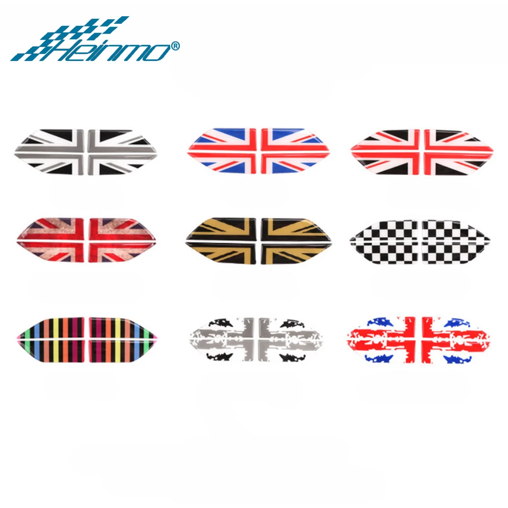 Car Light Side Fender Cap Cover Housing Sticker Decal for MINI Cooper F60 Styling Decoration Accessories Stickers for MINI F 60