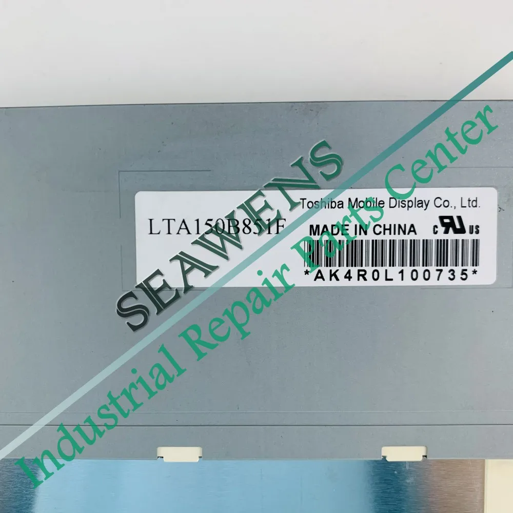 Used LTA150B851F LCD Display For Machine Panel Repair,Work 100% 3 Month Warranty,Available&Stock Inventory