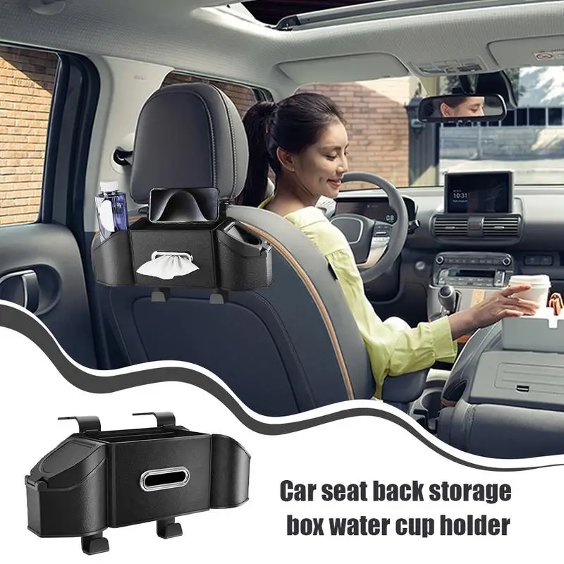 For Refer To Description  Car Seat Back Storage Box Safe Comfortable Seat Back Organizers Car Organizer Featuring Precise