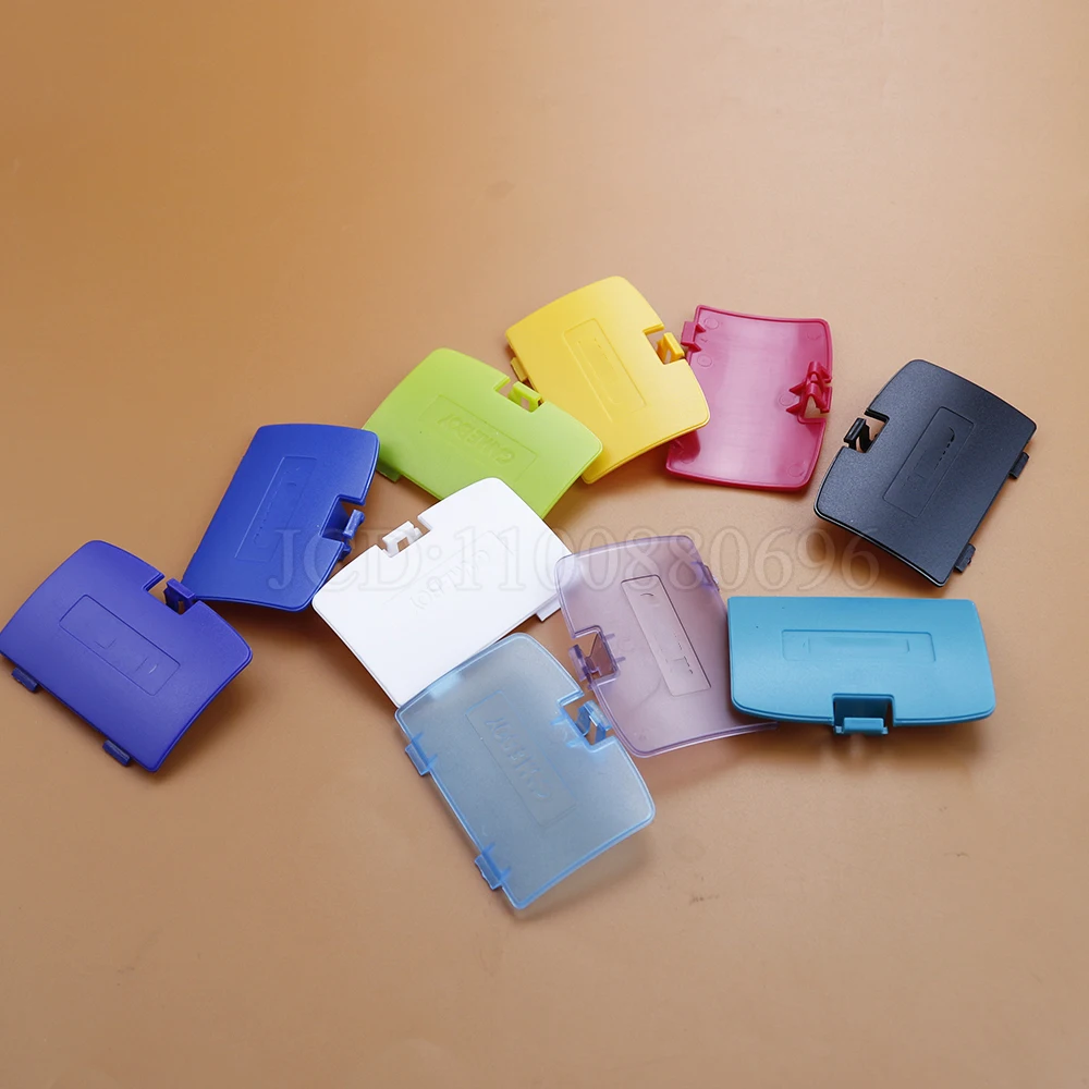 1 ชิ้นแบตเตอรี่สําหรับ Gameboy สี GBC Shell แบตเตอรี่กลับกรณีฝาปิดสําหรับ Nintendo GBC Controller สีสัน DIY เปลี่ยน