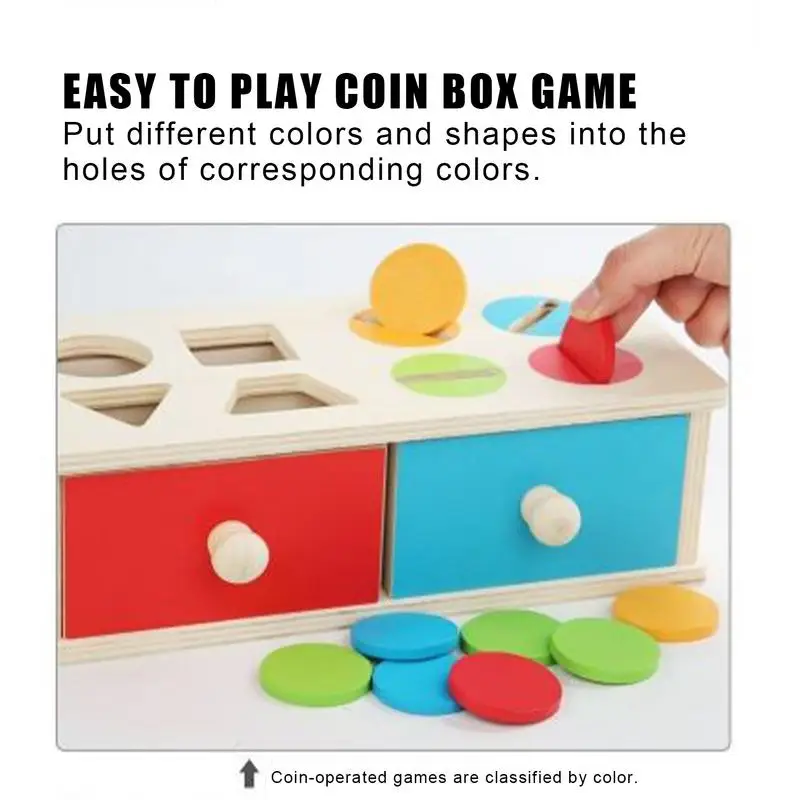 ของเล่นเรียงลําดับรูปร่าง Sensory Matching ของเล่นการเรียนรู้พัฒนาการ Interactive เกมจับคู่สําหรับ Home Travel School อายุ 2-4 มือ-ตา