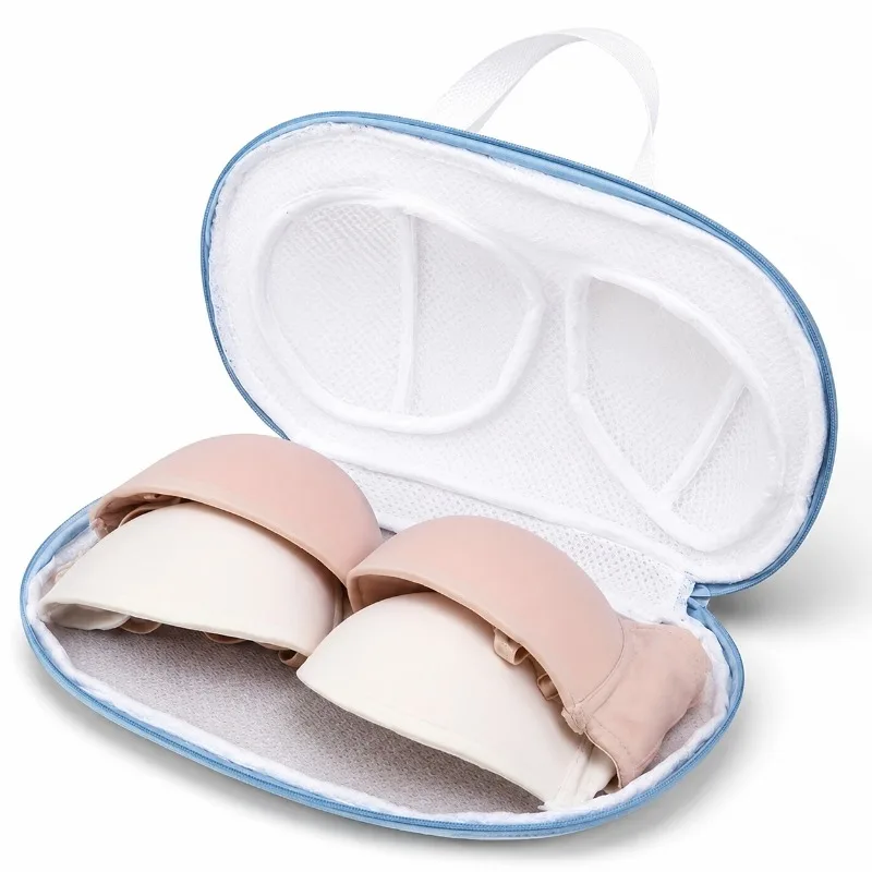 3pcs Lingerie Washing Bag Mesh Laundry Pouch Zipper Closure Round Woven Delicates Bra Garment Protector Utility Tool Kit Set Pro