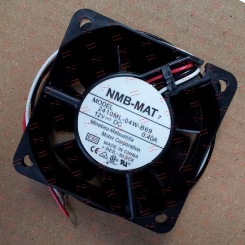 

P+ 8 шт. для NMB 2410ML-04W-B69 -E50 60x60x25 мм 12V DC 0.4A МОДЕЛЬ Бесщеточный вентилятор