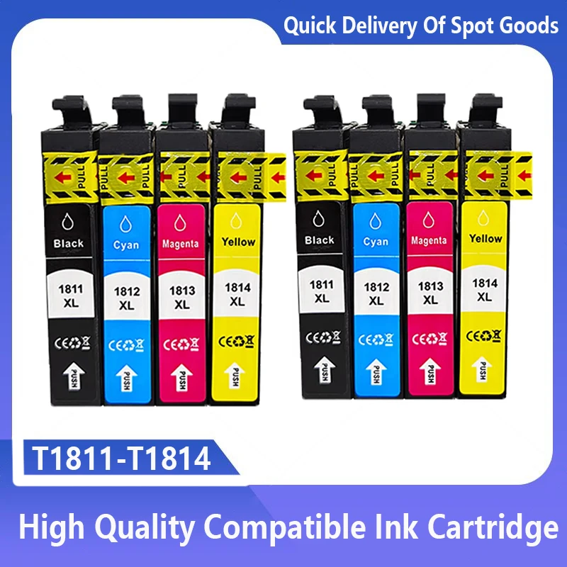 18XL T1811 T1814 Ink Cartridges Compatible For EPSON XP415 X