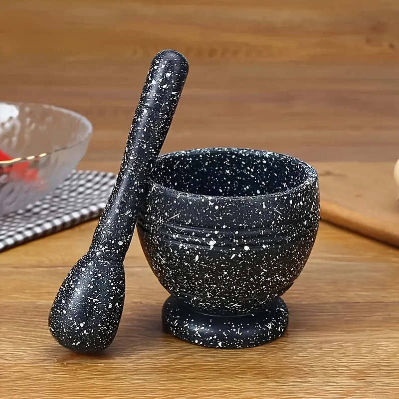 2-piece set, sturdy PP manual garlic mince and spice grinder - perfect for grinding herbs and spices