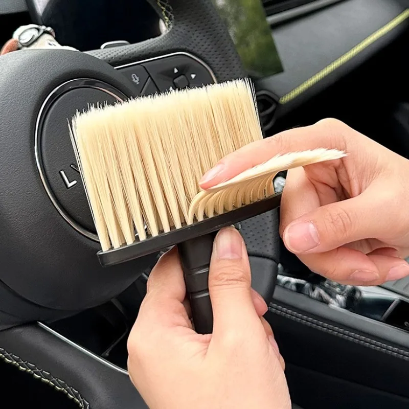 Dust Remover  Brush  Car Air Conditioner Outlet Cleaning Brush Accessories Soft Bristles Brushes for Car Wash Dust Interior Tool