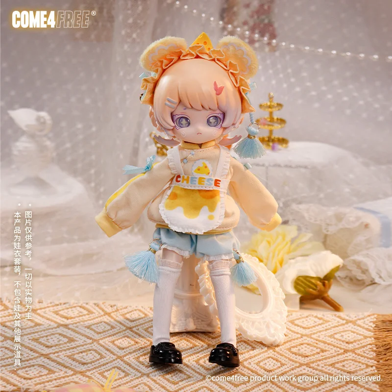 

Come4free Dessert Series Bjd Doll Outfit Skirt 12 Parts Miaowa Plaything Clothing Toy Accessories For Collectors And Kids