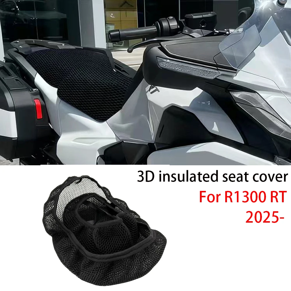 

For BMW R1300RT 2025- Heat Insulation Protection Cushion Seat Covers R 1300 RT Motorcycle Seat Cushion 3D Mesh Seat Covers