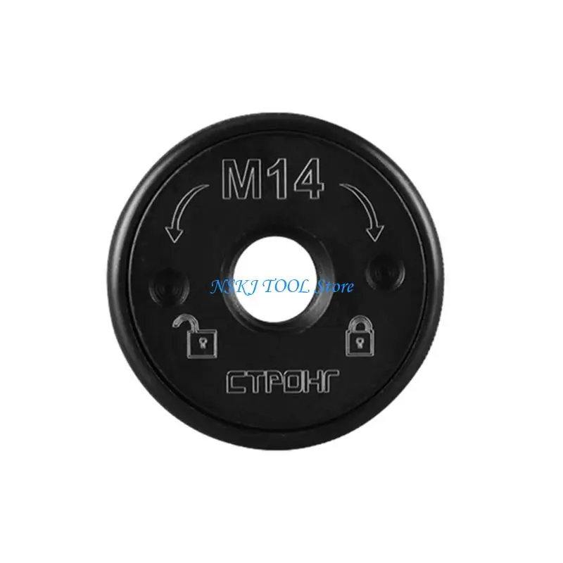 

L8RC Сталь M14 Замену углы замены Грузовидности металлической пластины фланцевой гайки