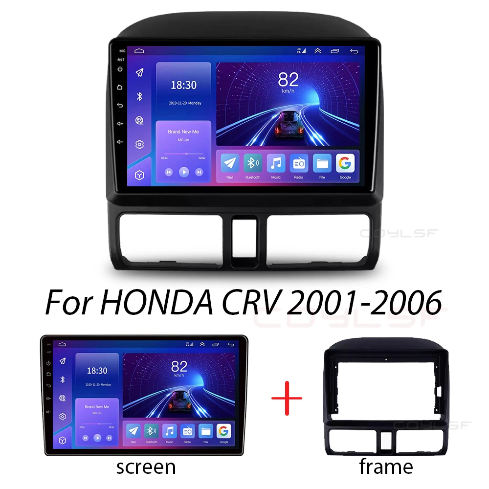 Radio samochodowe Android 13 dla Honda CR-V CRV 2 2001 - 2006 multimedialne Carplay 4G Wifi 2 Din Radio samochodowe Stereo GPS