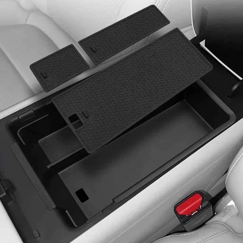 Car Armrest Storage Below Console Storage Organizer Tray For AVATR 06 2025-Present Auto Cabin Tidying Part Interior Accessory
