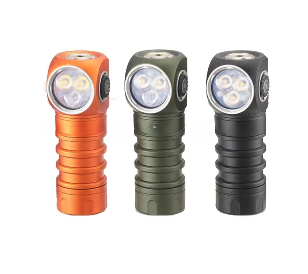 Magnetic Charging LED Headlamp Outdoor 1600 LM  LED Flashlight SKILHUNT ESKTE H200 Mini  18350 USB
