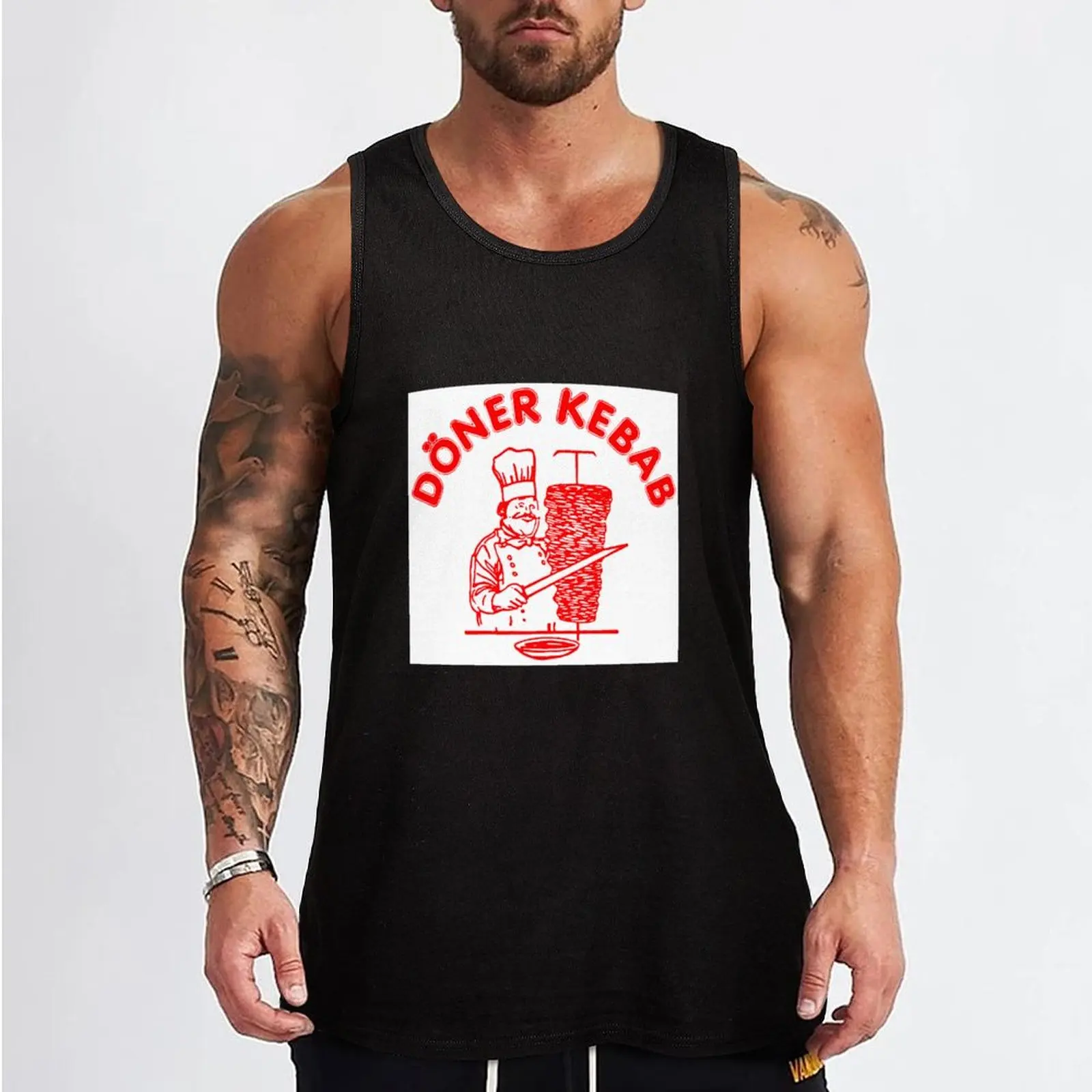 Doner Kebab Original 12 Tank Top Men's clothes luxury style summer clothes bodybuilding men clothes