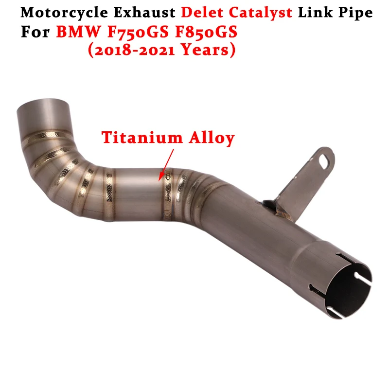 

Модифицированный глушитель выхлопной трубы для Мотоцикла BMW F750GS F850GS 750GS 2018 2019 2020 2021