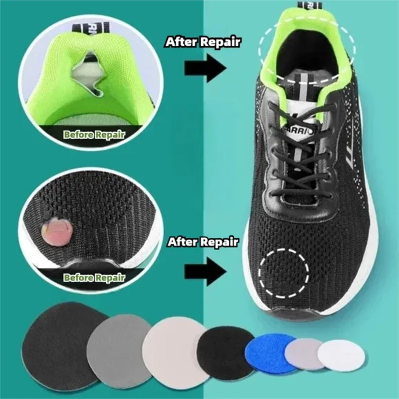 Heel Patch Pad Vamp Repair Sticker Subsidy Sticky Shoe Insole Sneakers Heel Repair Adhesive Inside Shoe Heel Protector Anti-wear