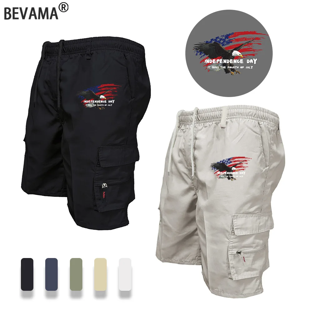 

Мужские тактические шорты-карго, модные военные шорты с несколькими карманами, летние свободные повседневные шорты, мужские рабочие спортивные шорты для пешего туризма