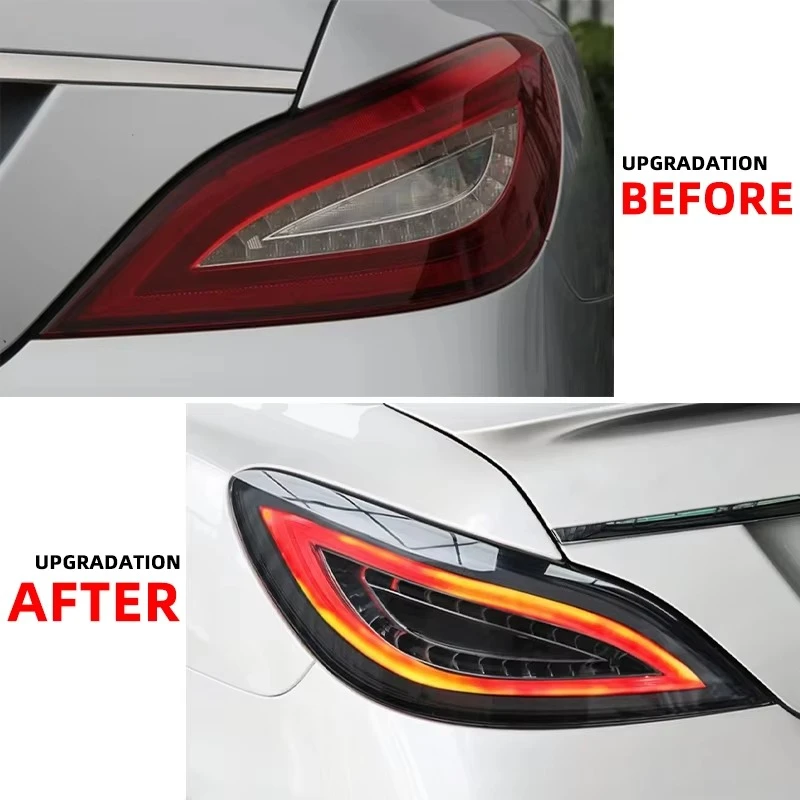 for  W218 C218 Tail Light 2012 2017 Taillights Upgrade Rear Lamp LED Turn Signal Back Lights Assembly