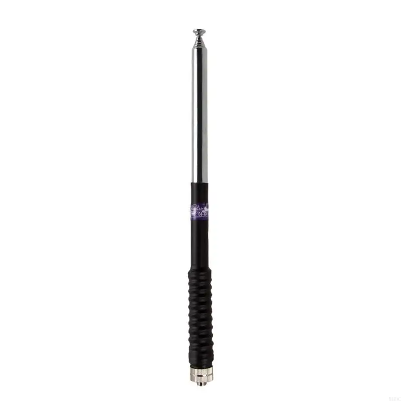 Antena del escáner radio W89C 136-174MHz Telescópica BNC Antena masculina Radio mano