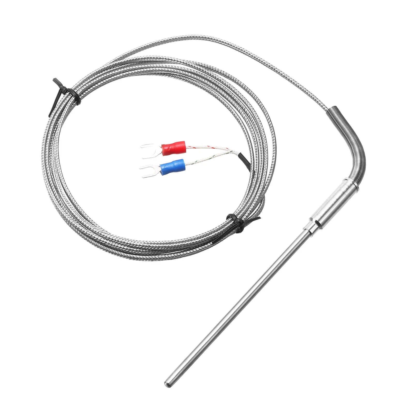 K Type Thermocouple  Sensor Probe 4x100mm 6.6ft Wire