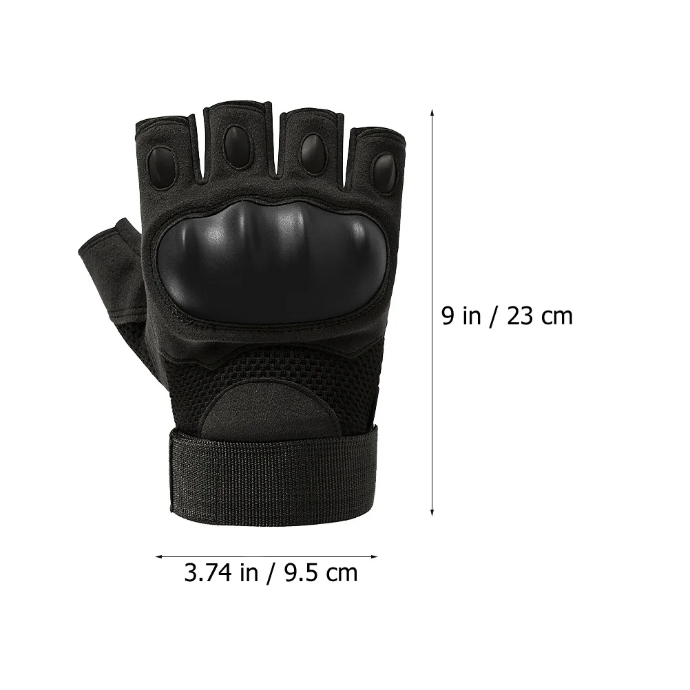 

BESPORTBLE 1 Pair Half Finger Cycling Gloves Anti Skid Microfiber Bike Riding Gloves for Women Men Sports Exercise