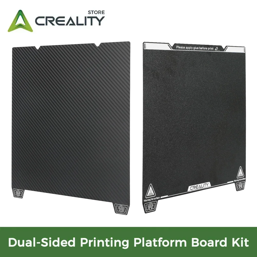 

Creality оригинальный глянцевый комплект платформы для двухсторонней печати из ПЭТ + с покрытием PEI для 3D-принтеров FDM 235 × 235 мм