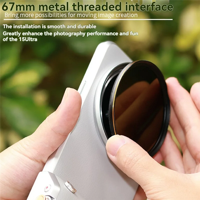 

ABSY Professional Photography Filter Set For Xiaomi 15Ultra Phone Accessories Soft Filter Starlight Mirror CPL Polarizing