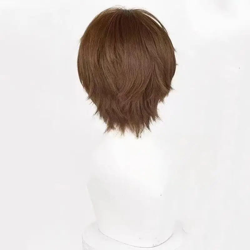 The Lost Tomb Wu Xie cosplaypruik - Fluffed Crown Craft & speciaal gemengd bruin volledig hoofdpruik