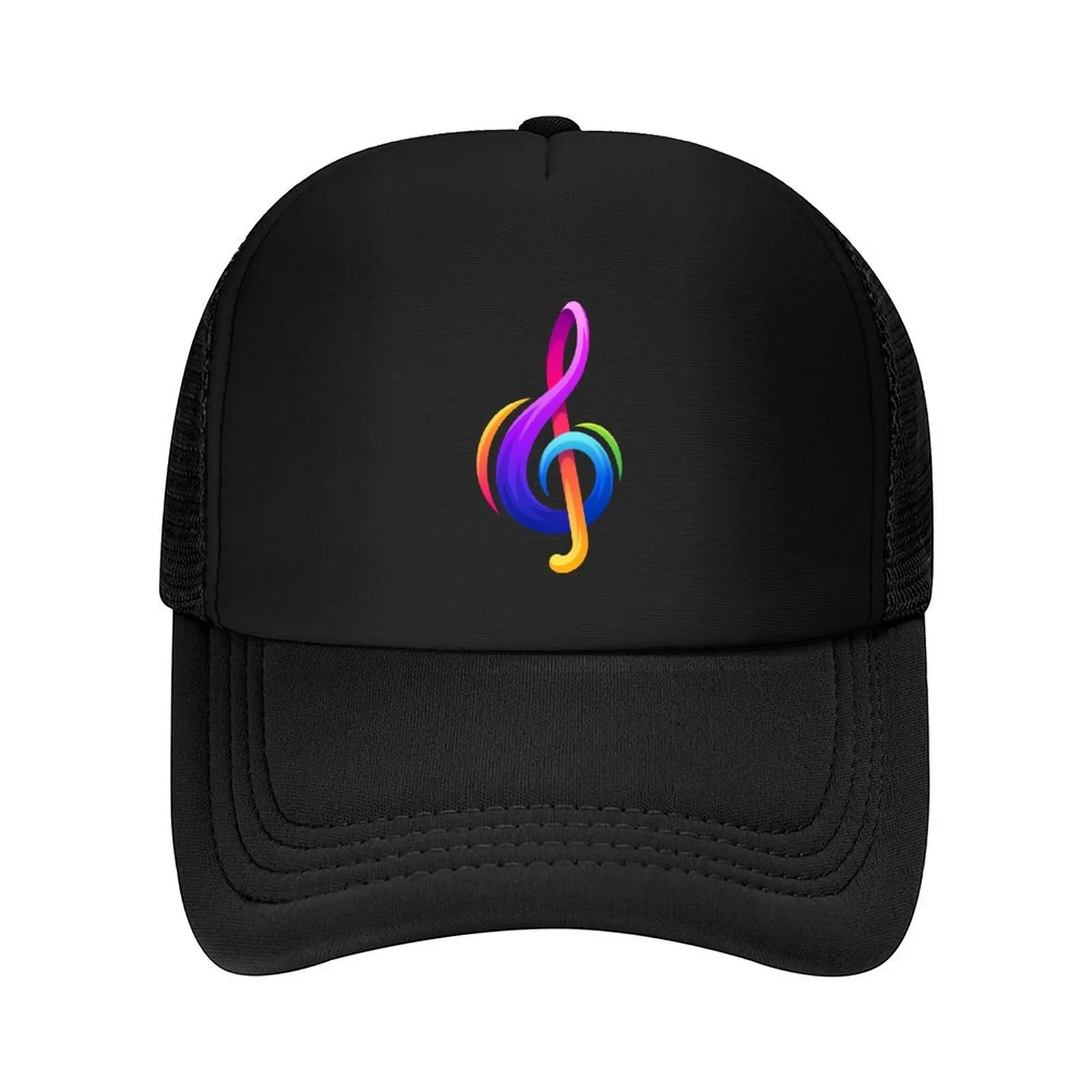 

Colorful Music Note Baseball Cap Rave Golf Hat Man Snapback Cap |-F-| Women Men's