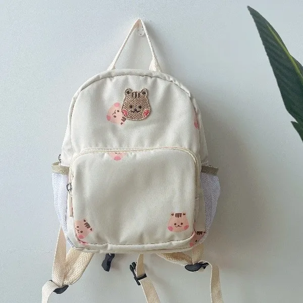 Korean Instagram Children's Cartoon Book Bag Kindergarten Lightweight and Anti loss Outgoing Backpack for Boys and Girls Chest B