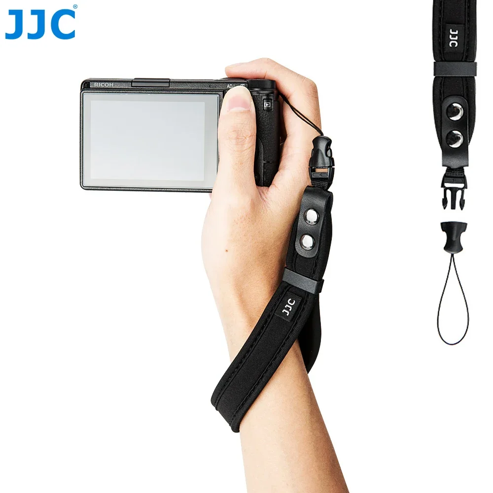 JJC Compact Camera Wrist Strap Hand Strap for Sony RX100 VII VI V VA IV III II ZV-E1 ZV-E10 ZV-1 Mark II ZV-1F Leica D-LUX 8 7