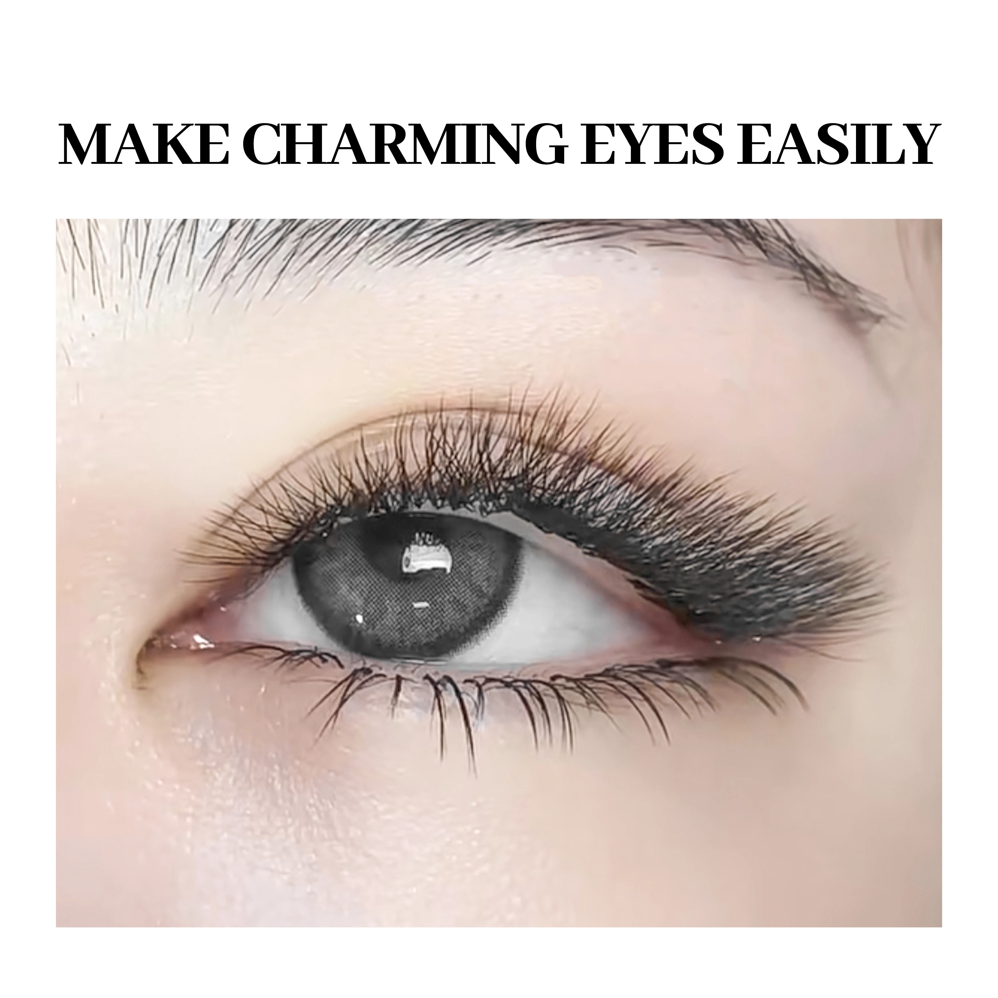 XIUSUZAKI L/LU/M Curl YY 3D 4D 5D W Shape Eyelash Extension Hand Woven Soft Light Natural Lashes Premade Volume Fan Eyelashes